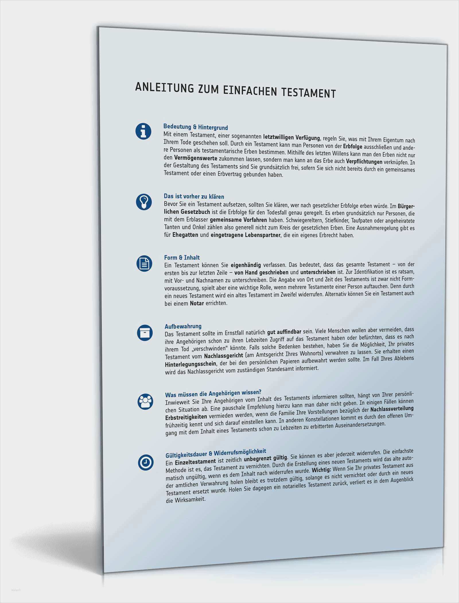 Berliner Testament Vorlage Zum Ausdrucken Angenehm Berühmt Vorlage Eines Testaments Galerie Entry Level