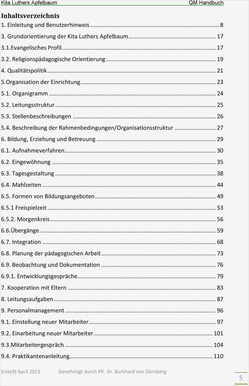 Beschwerdemanagement Kita Vorlage Elegant April 2013 Qm Handbuch Kita Luthers Apfelbaum Genehmigt