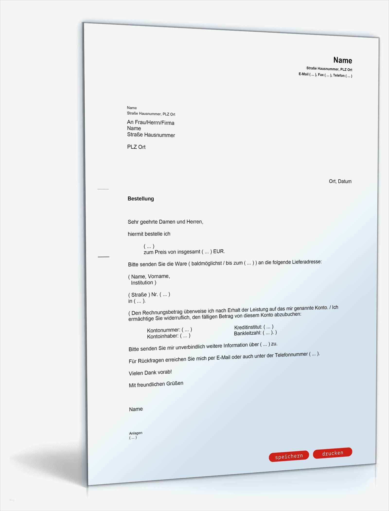 24 Luxus Bestellung Brandschutzbeauftragter Vorlage Doc Vorräte 2 Bestellung Muster Vorlage zum Download