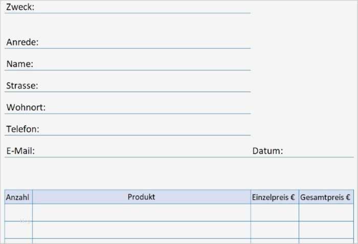 Bestellung Fachkraft Für Arbeitssicherheit Vorlage Wunderbar Bestellformular Vorlage Für Deine Bestellung