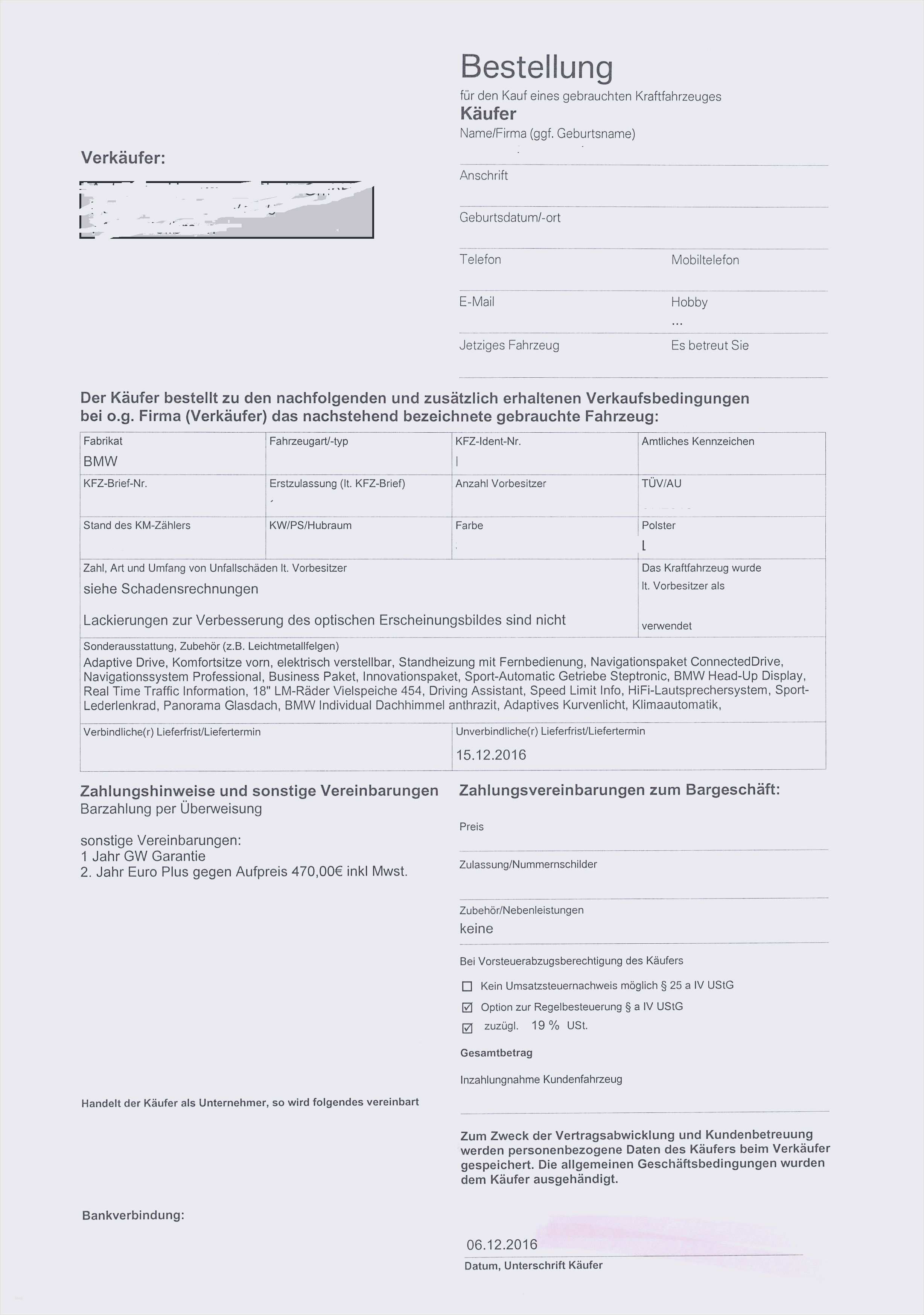 Bestellung Vorlage Muster Neu 13 Vorlage Bestellung