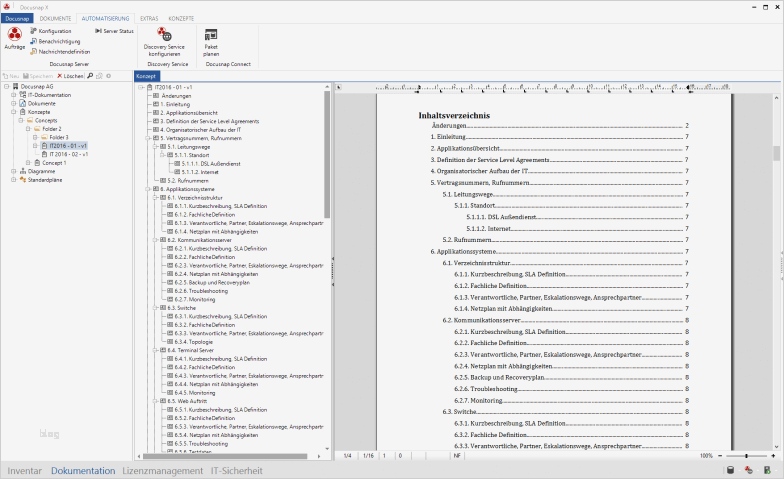 Betriebshandbuch Itil Vorlage Süß It Handbuch Und It Notfallhandbuch Mit Docusnap Erstellen