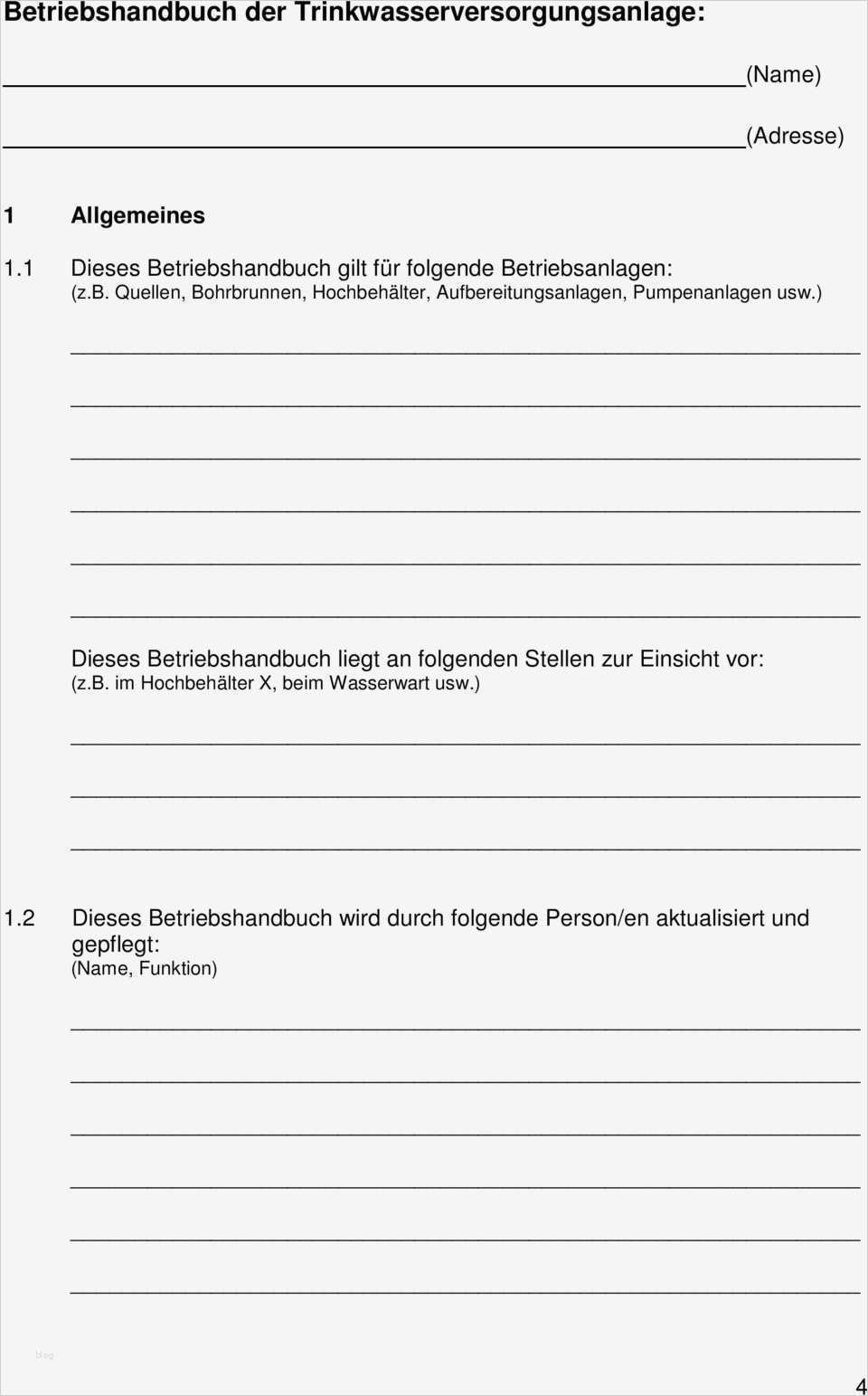 Betriebshandbuch Vorlage Word Best Of Großzügig Betriebshandbuch Vorlage Freies Fotos Bilder