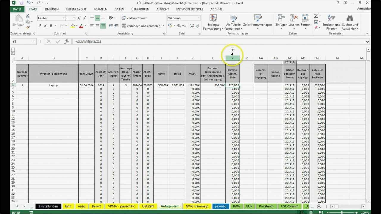 Bewerbermanagement Excel Vorlage Kostenlos Wunderbar Anlagevermögen In Excel Vorlage EÜr Eintragen Und Ins