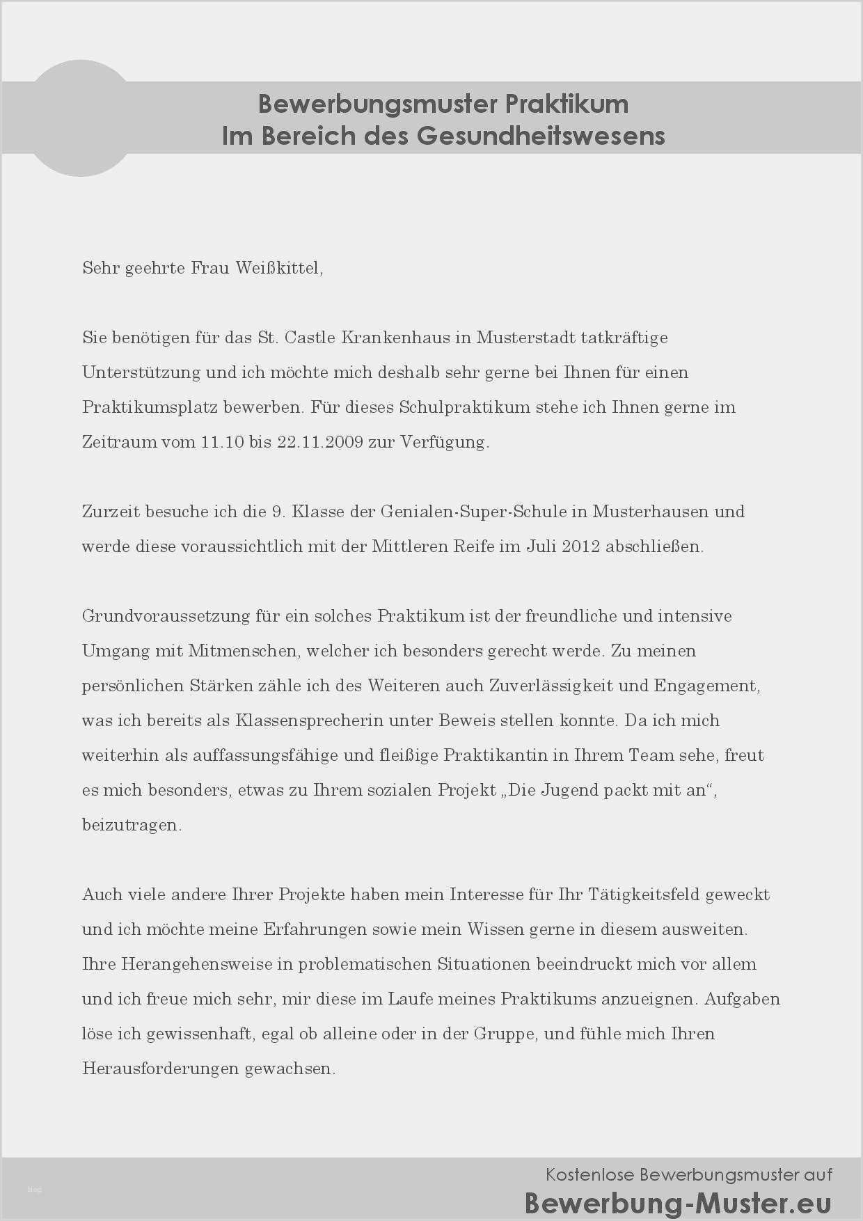 Bewerbung 1 Jähriges Praktikum Vorlage Gut 11 Anschreiben Bewerbung Praktikum Vorlage