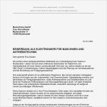 Bewerbung Als Elektriker Vorlage Inspiration Bewerbung Als Elektroniker Für Maschinen Und