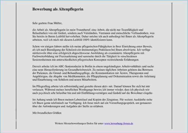 Bewerbung Altenpflegerin Vorlage Gut Mitarbeiter Lebenslauf Suche Bewerbung Deckblatt