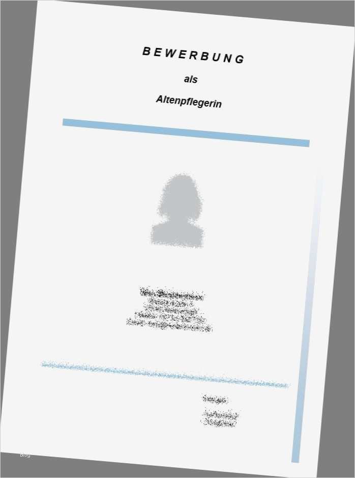 Bewerbung Altenpflegerin Vorlage Schönste Deckblatt Als Altenpflegerin Professionelle Vorlage