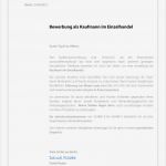 Bewerbung Ausbildung Einzelhandelskaufmann Vorlage Schön Bewerbungsanschreiben Einzelhandelskaufmann Anschreiben