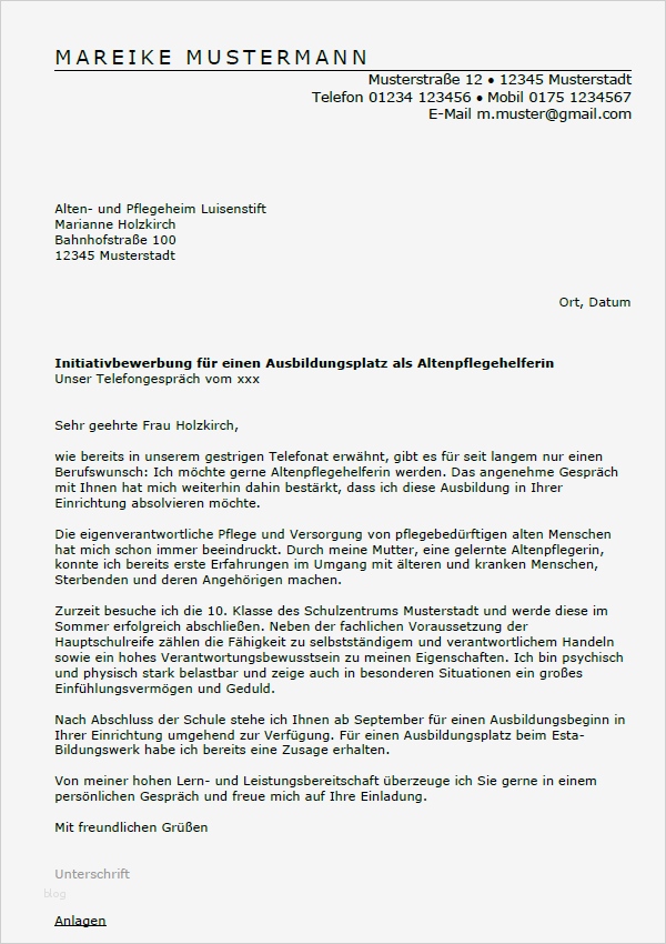 Bewerbung Bundesfreiwilligendienst Vorlage Erstaunlich 18 Bewerbung Altenpfleger