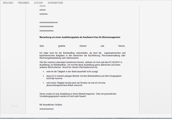 Bewerbung Bürokauffrau Vorlage Schön Ausbildungswechsel Bewerbung Okay Beruf Ausbildung Buero