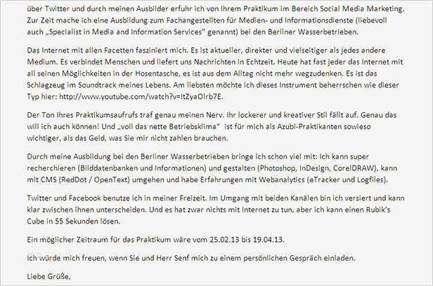 Bewerbung Für Ein Fsj Vorlage Erstaunlich Bewerbungsschreiben