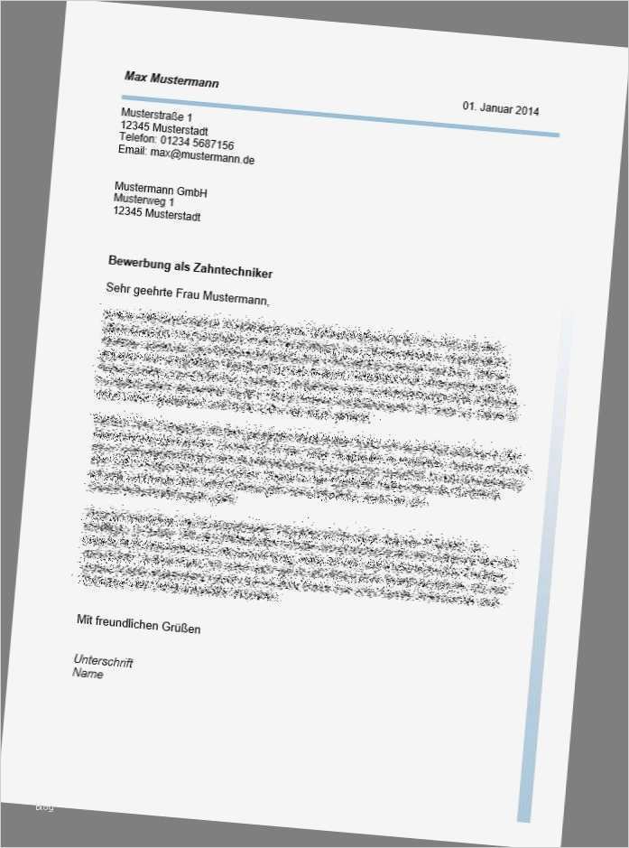 Bewerbung Für Ein Fsj Vorlage Fabelhaft Bewerbung Als Zahntechniker Eine Hochwertige Bewerbung