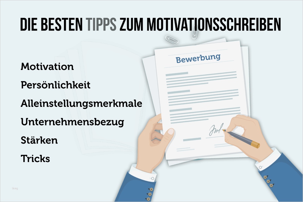 Bewerbung Für Ein Schülerpraktikum Muster Vorlage Cool Motivationsschreiben Verfassen Anleitung & Muster
