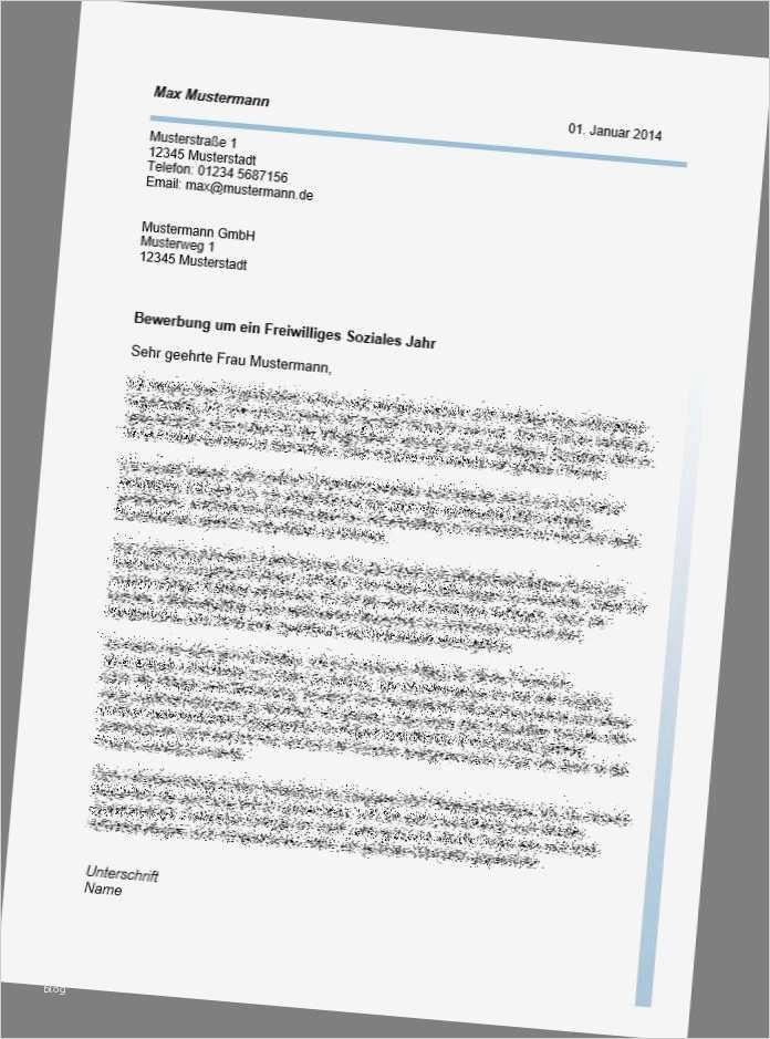 Bewerbung Für Fsj Vorlage Erstaunlich Bewerbungsvorlage Für Ein Freiwilliges soziales Jahr