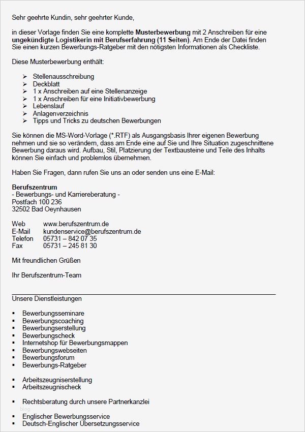 Bewerbung Kaufmann Für Spedition Und Logistikdienstleistung Vorlage Neu Bewerbung Fachkraft Für Lagerlogistik Berufserfahrung