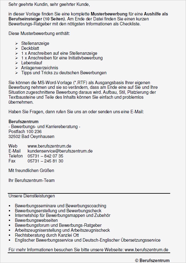 Bewerbung Kraftfahrer Vorlage Bewundernswert Bewerbung Aushilfe Berufseinsteiger sofort Download