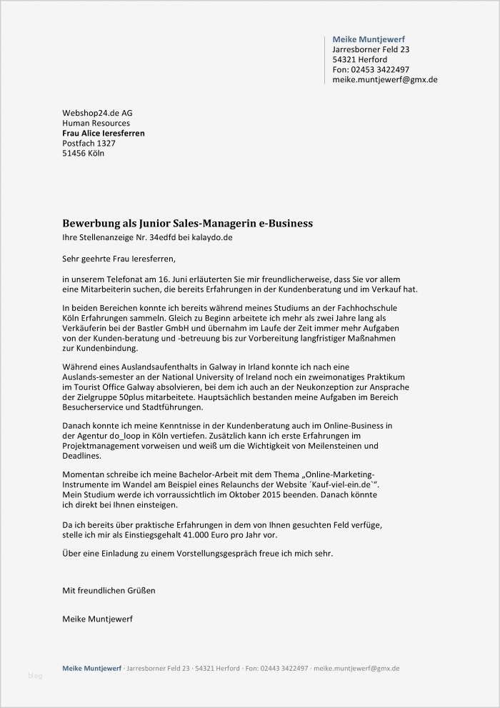 26 Gut Bewerbung Kundenberater Vorlage Ideen 1 Bewerbung Kundenberater Vorlage Inspiration Anschreiben Muster Als Vorlage
