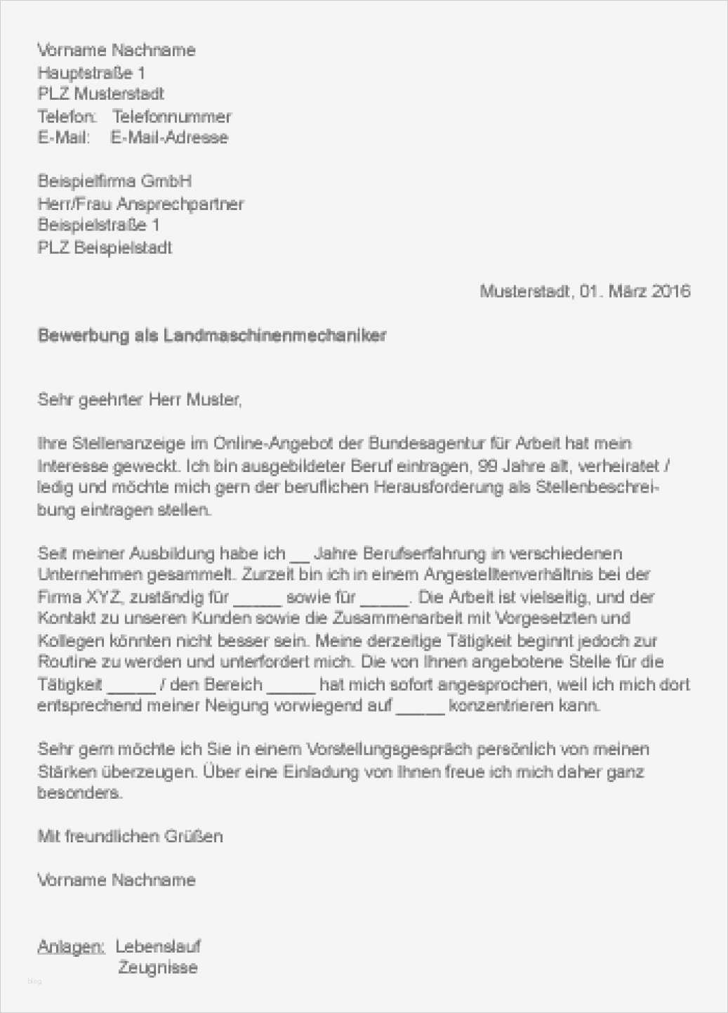 Bewerbung Mechatroniker Vorlage Erstaunlich Bewerbung Sicherheits Nst Vorlage Bewerbung Als