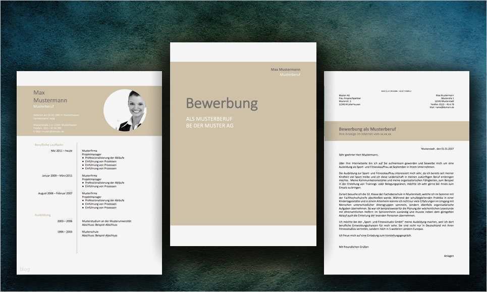 Bewerbung Modern Vorlage Luxus Muster Bewerbung Klassisch Modern Meinebewerbung Net