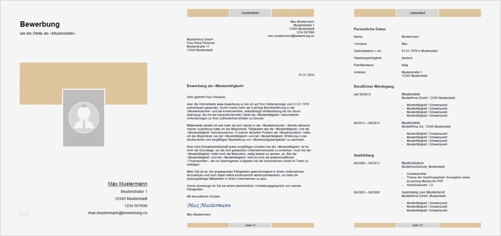 Bewerbung Muster Vorlage Word Best Of Bewerbung Muster & Vorlagen Kostenlos Herunterladen