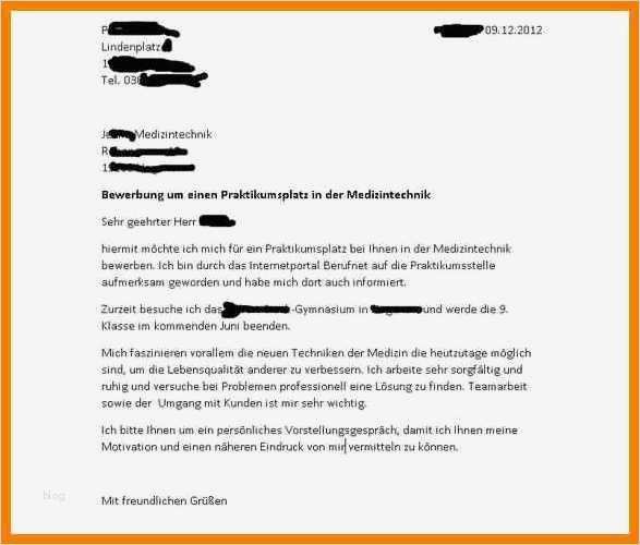 Bewerbung Schülerpraktikum Anwalt Vorlage Beste 9 Bewerbung Kita Praktikum