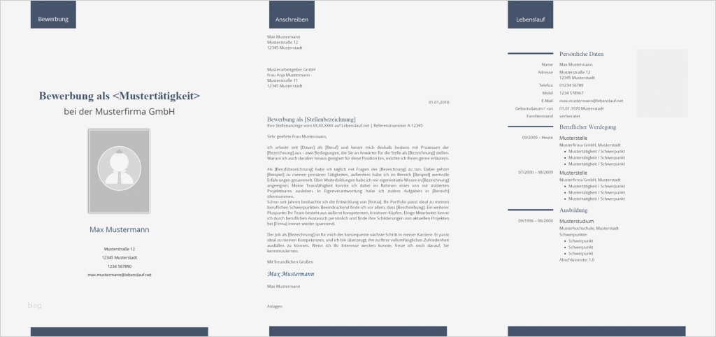 Bewerbung Und Lebenslauf Vorlage Word Best Of Bewerbung Kostenlose Vorlagen Muster Beispiele & Tipps 2018