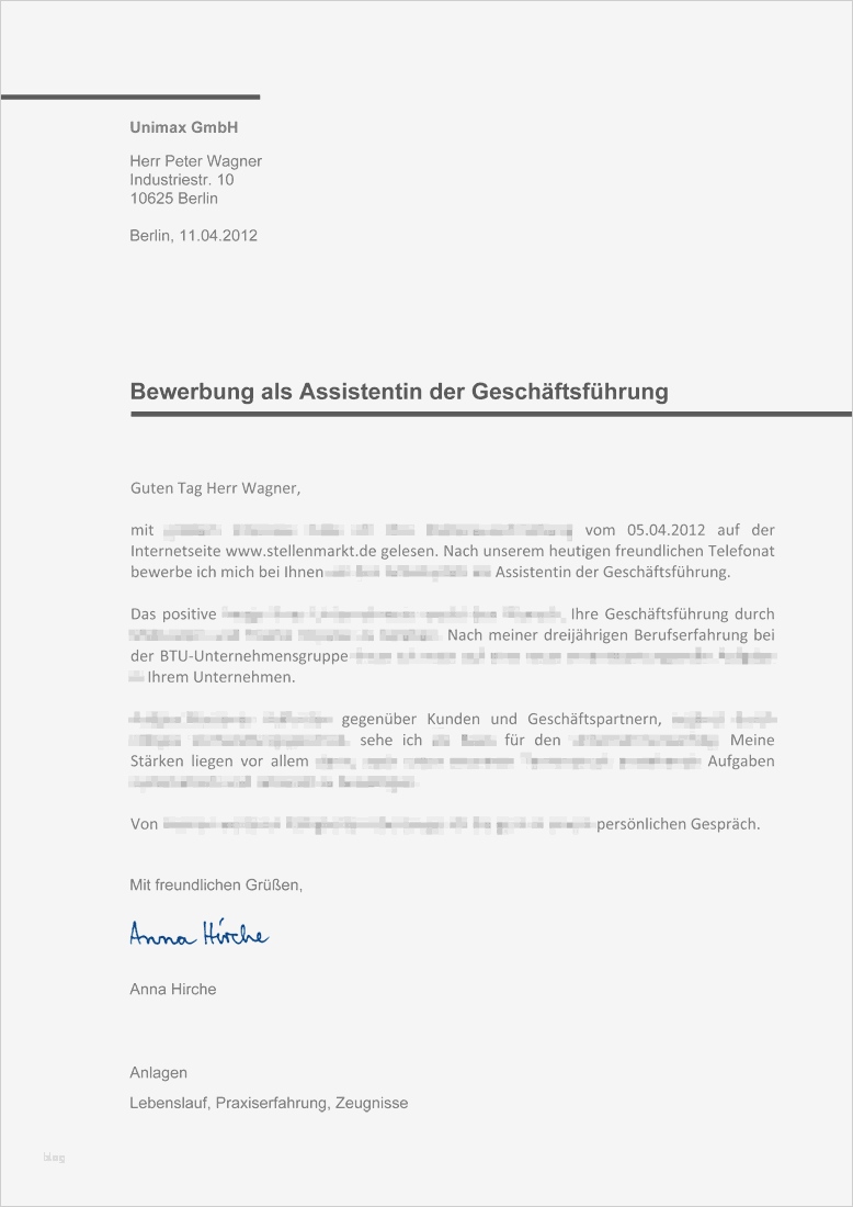 Bewerbung Vermittlungsvorschlag Vorlage Schön 100 X Vorlage Kurzbewerbung Zum Download