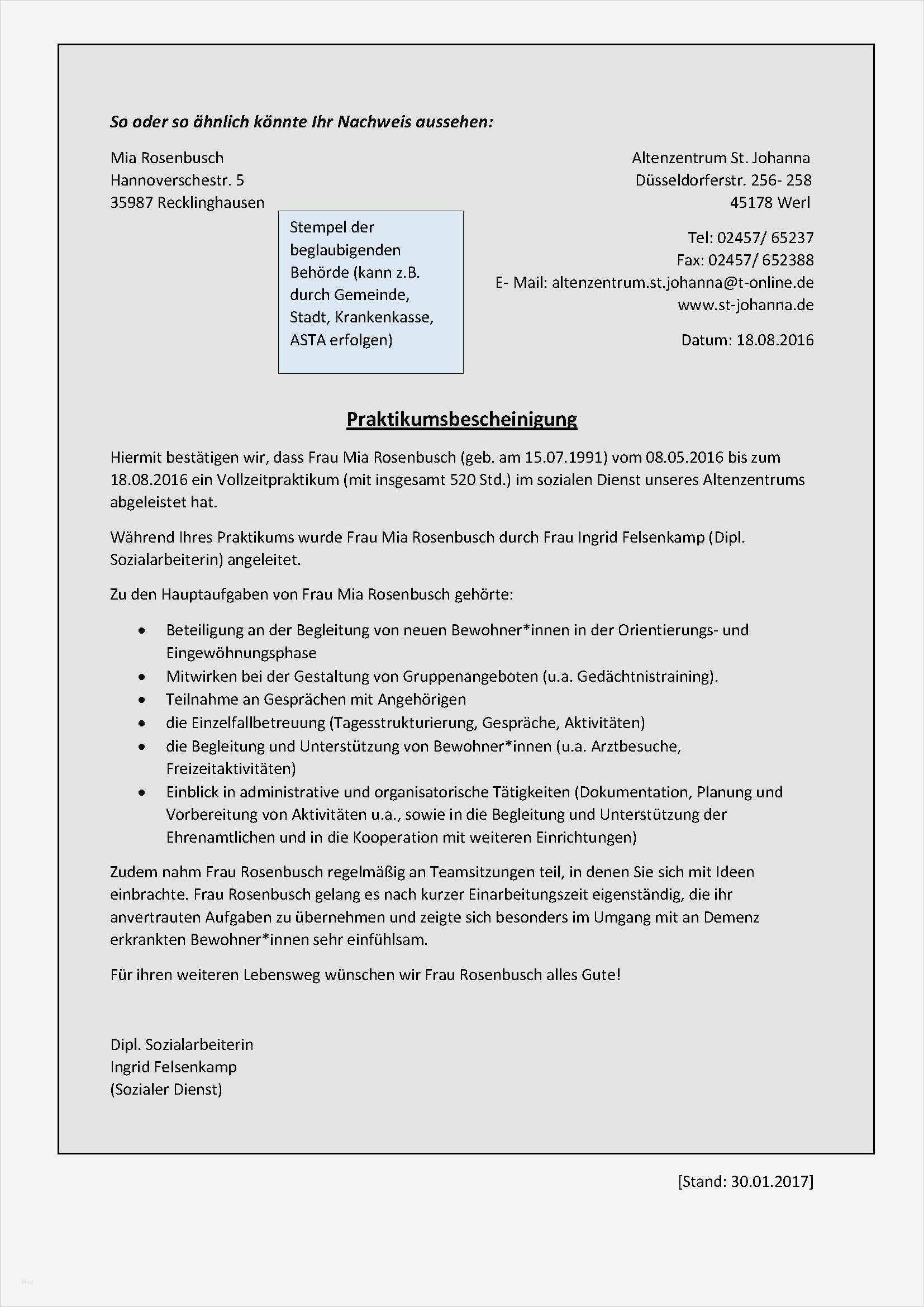 Bewerbung Vermittlungsvorschlag Vorlage Schön Beste Praktikumsvertragsvorlage Bilder Beispiel