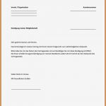 Bewerbung Vermittlungsvorschlag Vorlage Wunderbar 8 formlose Kündigung