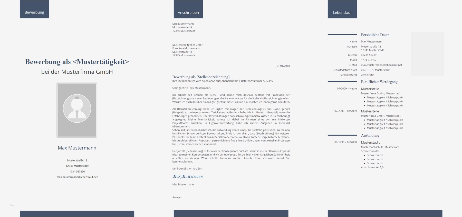 Bewerbung Vorlage Lebenslauf Wunderbar 144 Bewerbungsvorlagen & Muster Kostenlos Herunterladen