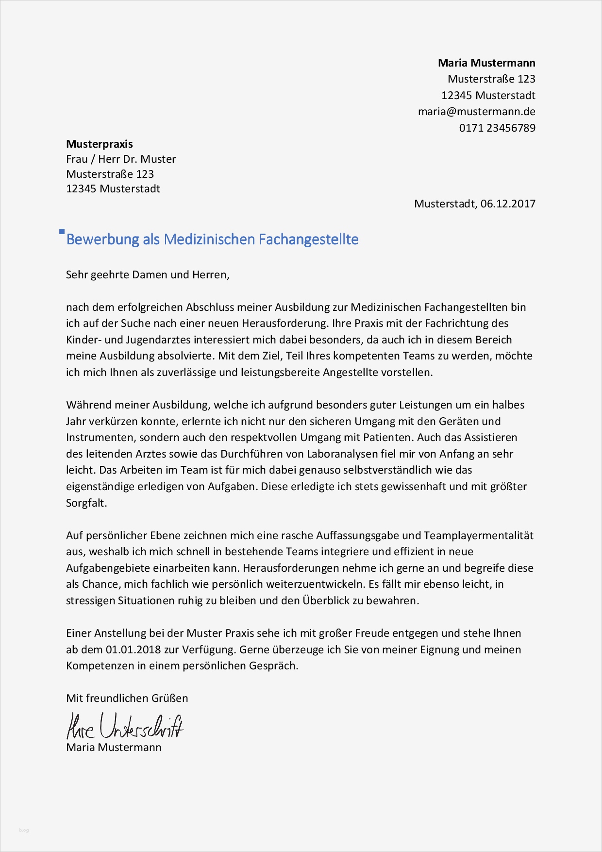 Medizinische Fachangestellte Medizinischer