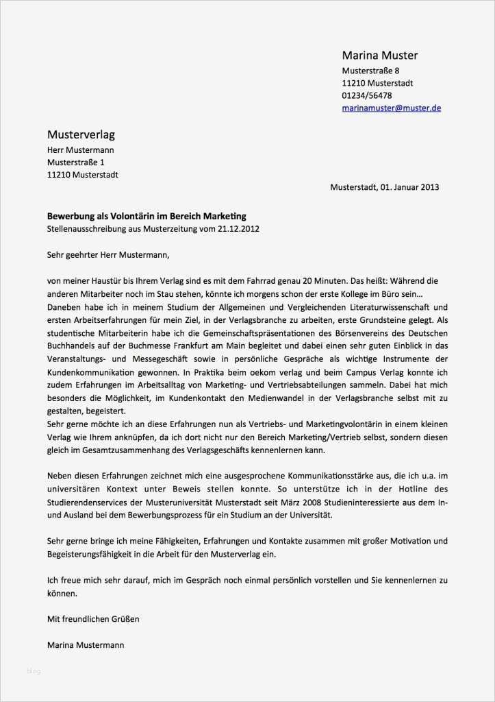Bewerbungsschreiben Für Ein Praktikum Vorlage Süß Das Anschreiben