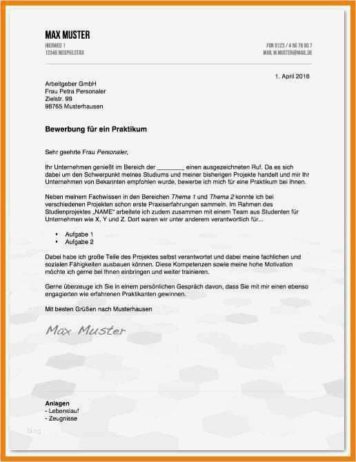 Bewerbungsschreiben Praktikum Französisch Vorlage Schönste 6 Schulpraktikum Vorlage
