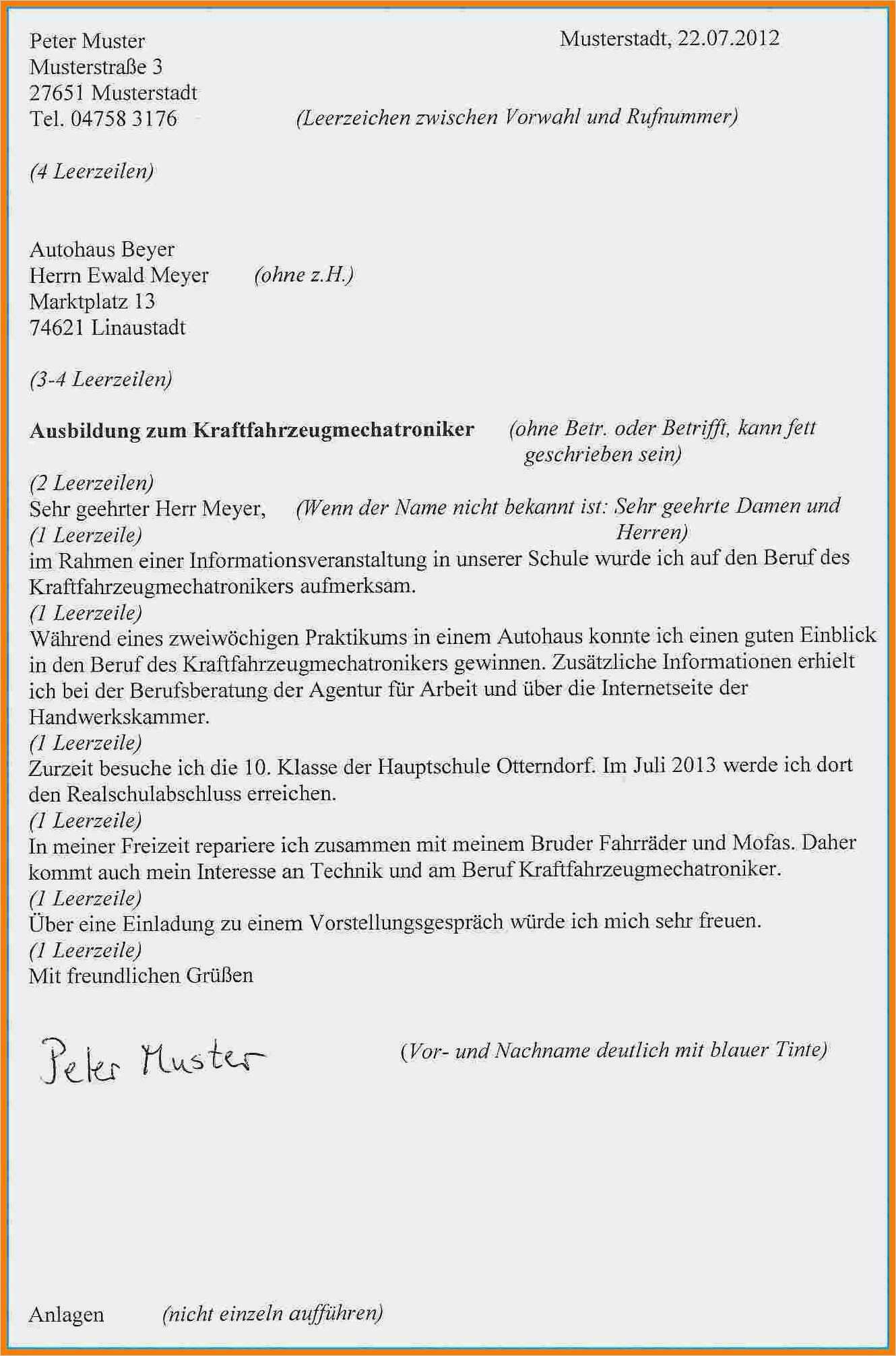 Bewerbungsschreiben Schülerpraktikum Vorlage Cool 10 Schülerpraktikum Bewerbung