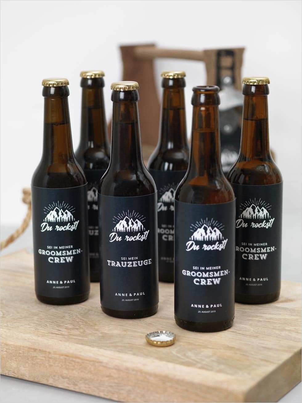 Bierflaschen Etikett Vorlage Bewundernswert Trauzeuge Geschenk Ideen Und Vorlagen