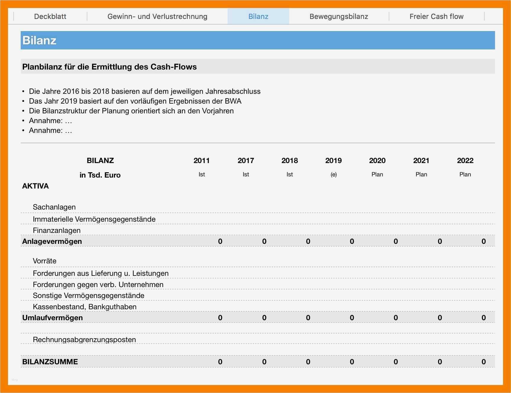 Bilanz Vorlage Word Wunderbar 10 Bilanz Vorlage Word