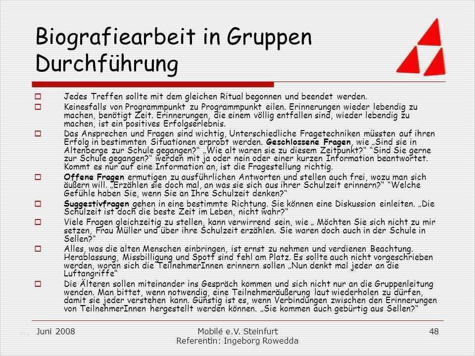 Biografiearbeit Mit Alten Menschen Vorlagen Luxus Mobilé E V Steinfurt Referentin Ingeborg Rowedda Ppt
