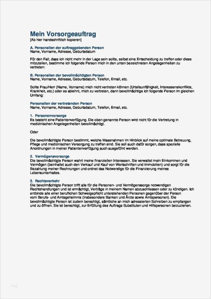 Blog Impressum Vorlage Schönste Vorsorgeauftrag Vorlage Vorsorgeauftrag