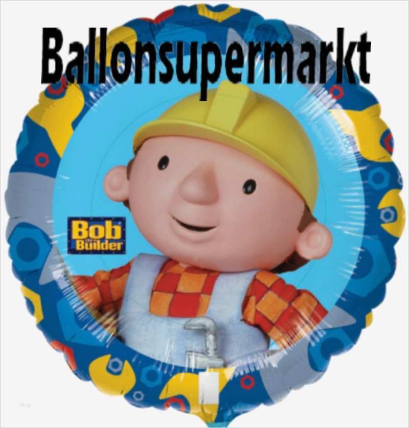 Bob Der Baumeister Vorlage Cool Bob Der Baumeister Luftballon Lu Bob Baumeister Luftballon