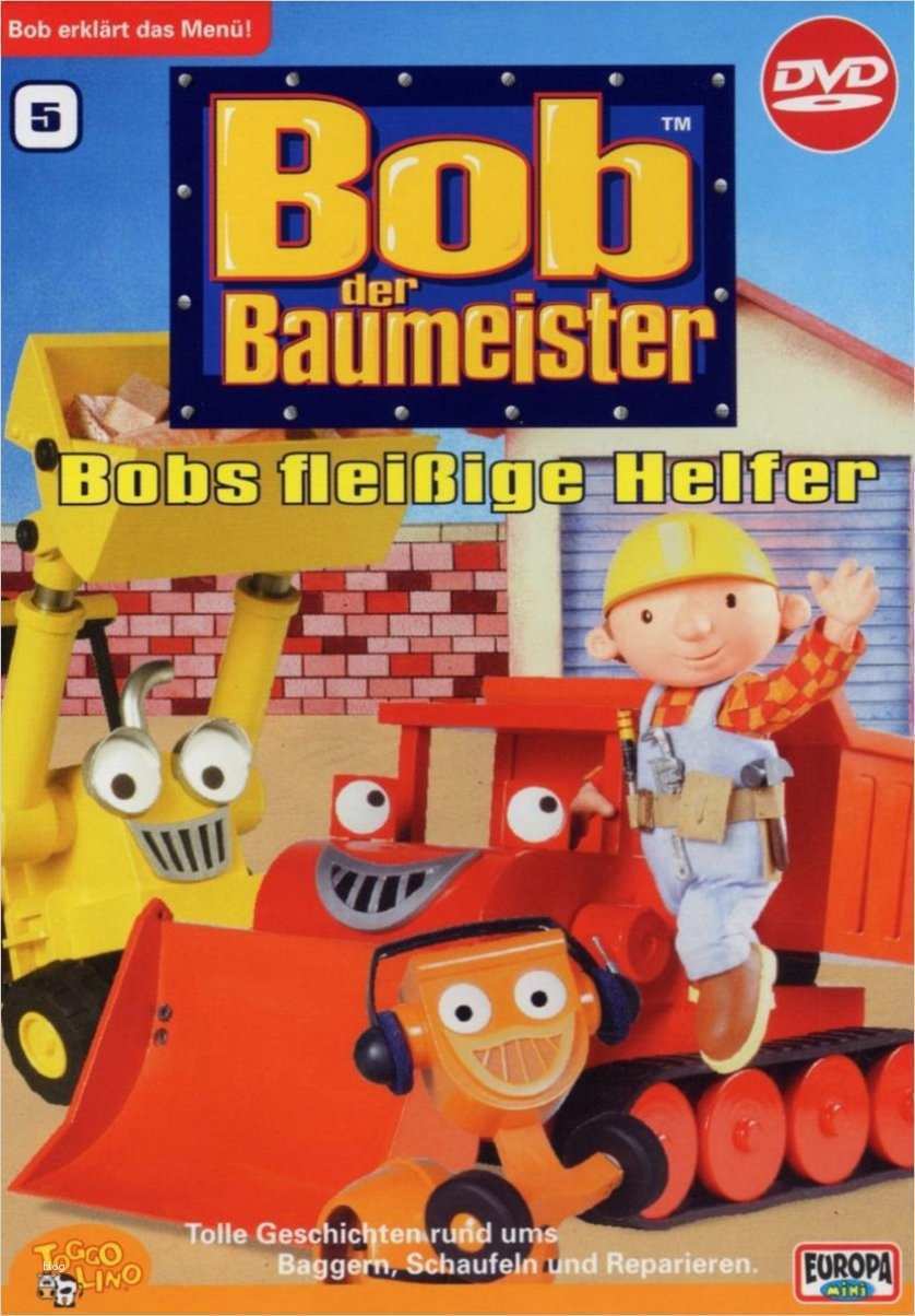 Bob Der Baumeister Vorlage Elegant Bob Der Baumeister 5 Bobs Fleißige Helfer Dvd Oder Blu