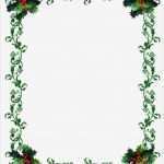 Boeder Etiketten Word Vorlage Angenehm Agrifoglio Di Confine Di Natale — Foto Stock © Irisangel