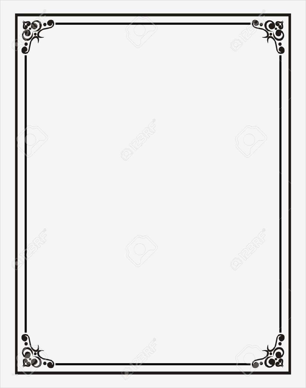 Boeder Etiketten Word Vorlage Wunderbar Home Fice Certificate Border Stock S