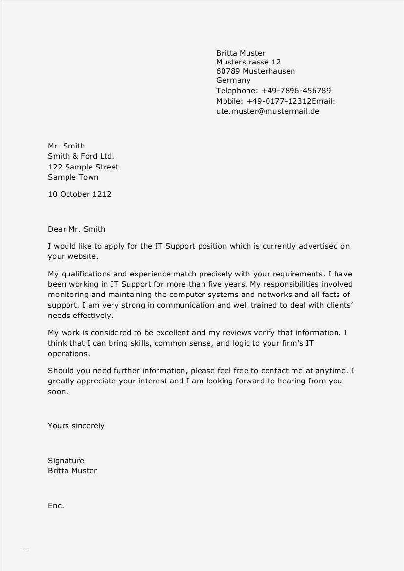Brief An Gastfamilie Englisch Vorlage Angenehm Englisches Bewerbungsanschreiben Cover Letter Inkl Muster