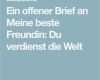 Brief An Meine Beste Freundin Vorlage Schön Die Besten 25 Brief An Beste Freundin Ideen Auf Pinterest