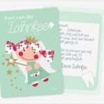 Brief Von Der Zahnfee Vorlage Bewundernswert Zahnfeebrief Millimi Papeterie Mit Dem Glückskäfer