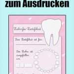 Brief Von Der Zahnfee Vorlage Gut Zahnfeezertifikat Zum Ausdrucken
