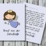 Brief Von Der Zahnfee Vorlage Inspiration Mit Sem Brief Von Der Zahnfee Könnt Ihr Euren Schatz