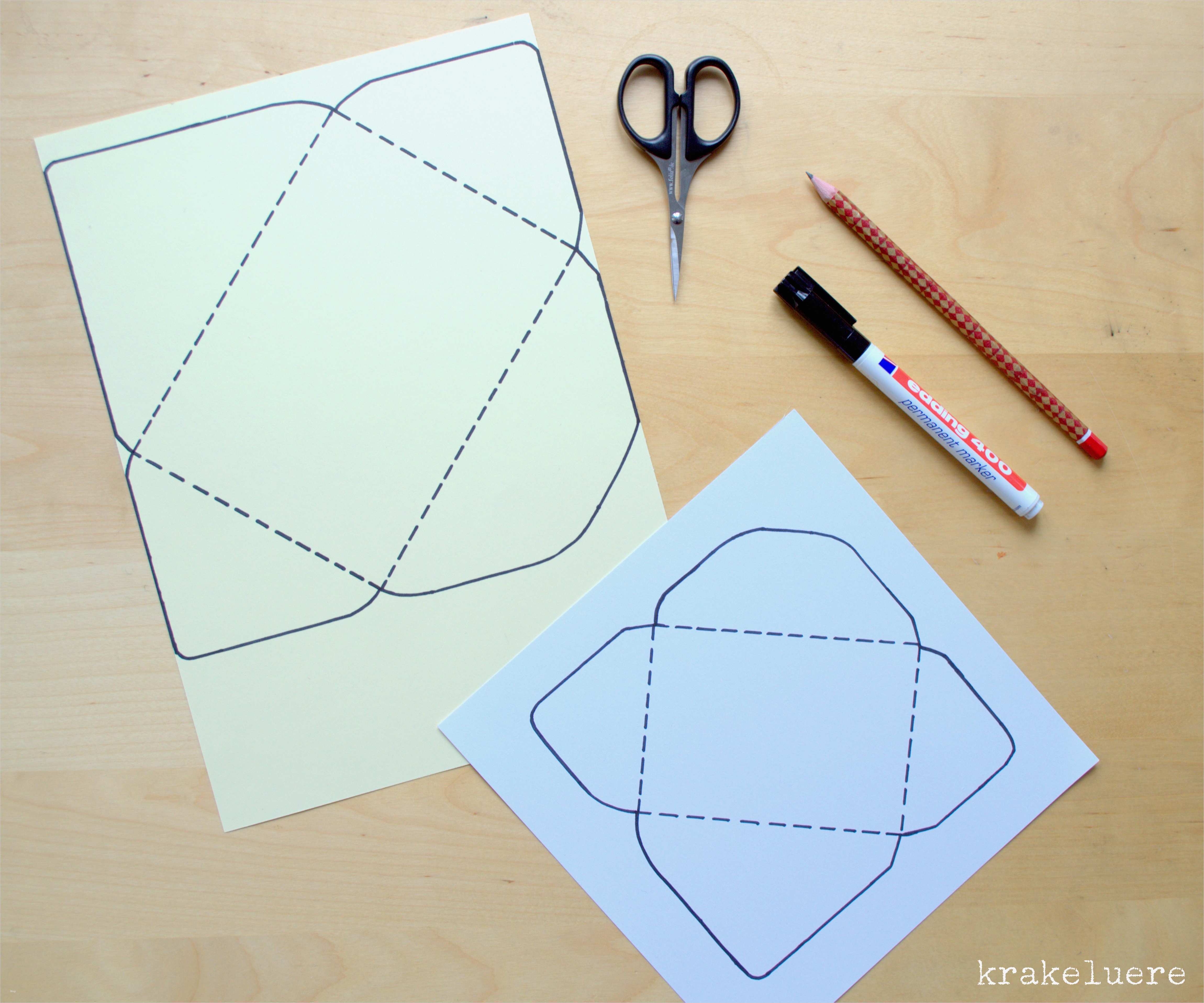 Briefumschlag Bedrucken Vorlage Bewundernswert Krakeluere Briefumschläge Basteln