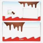 Briefumschlag Bedrucken Vorlage Genial Lecker Schoki